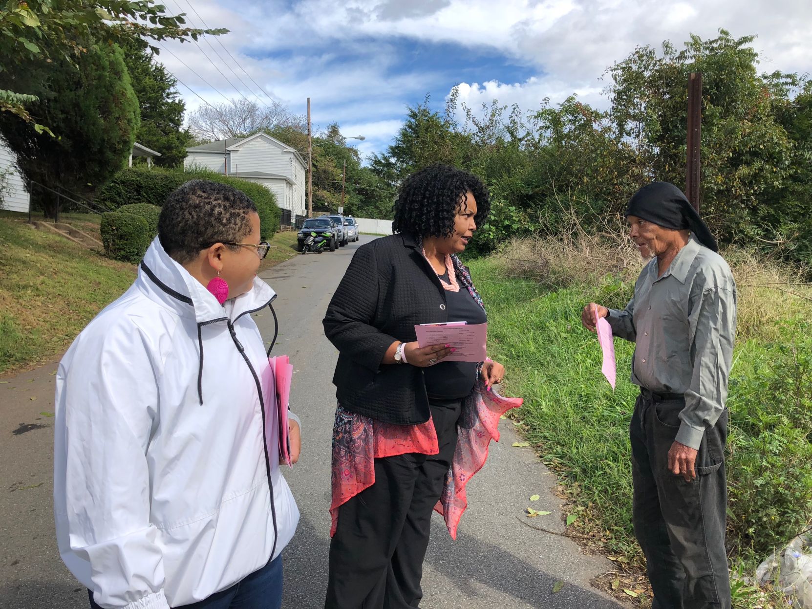 2018-10-20 Diamond Hill - Canvassing